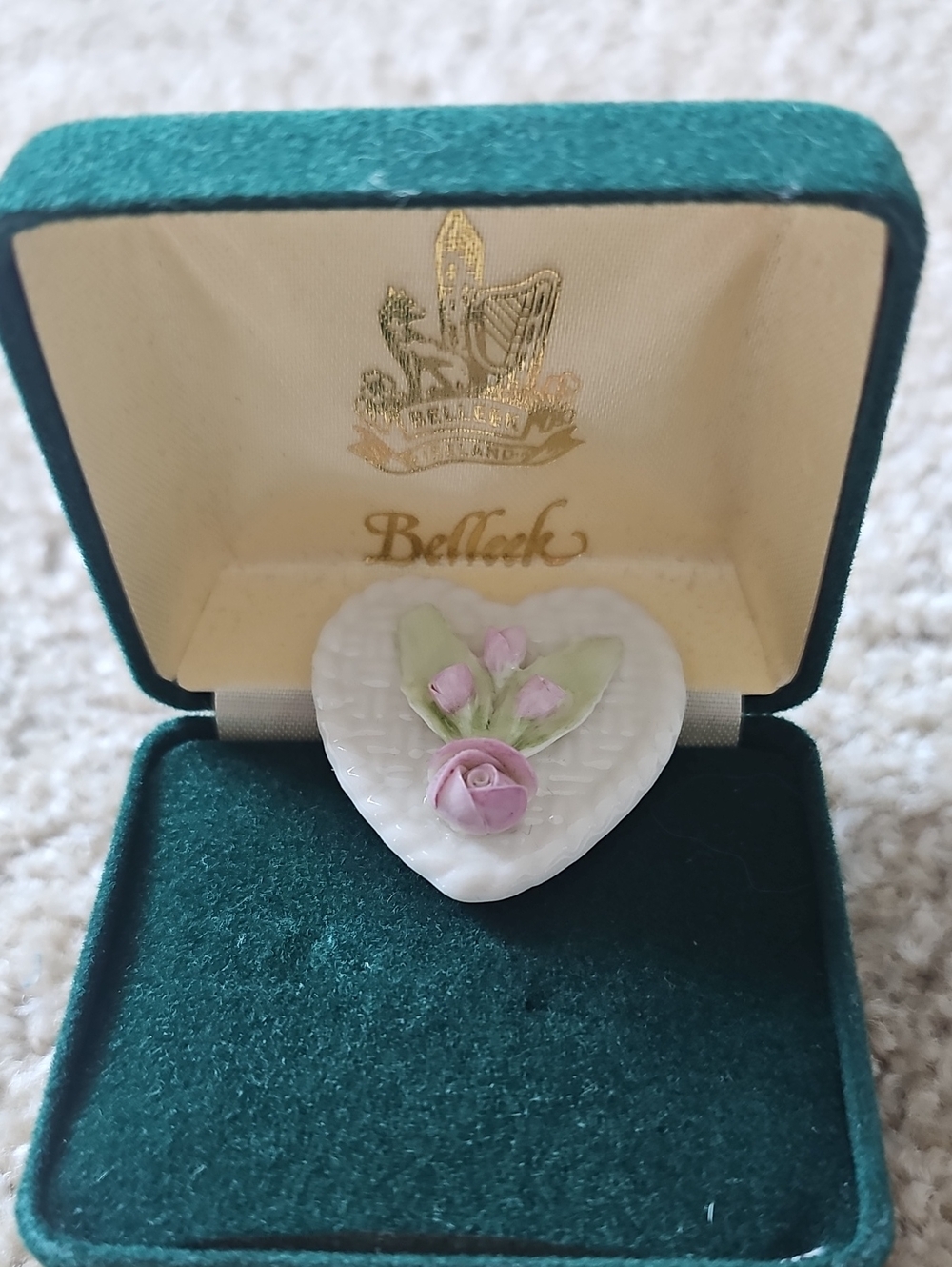 Belleek Ireland Broach